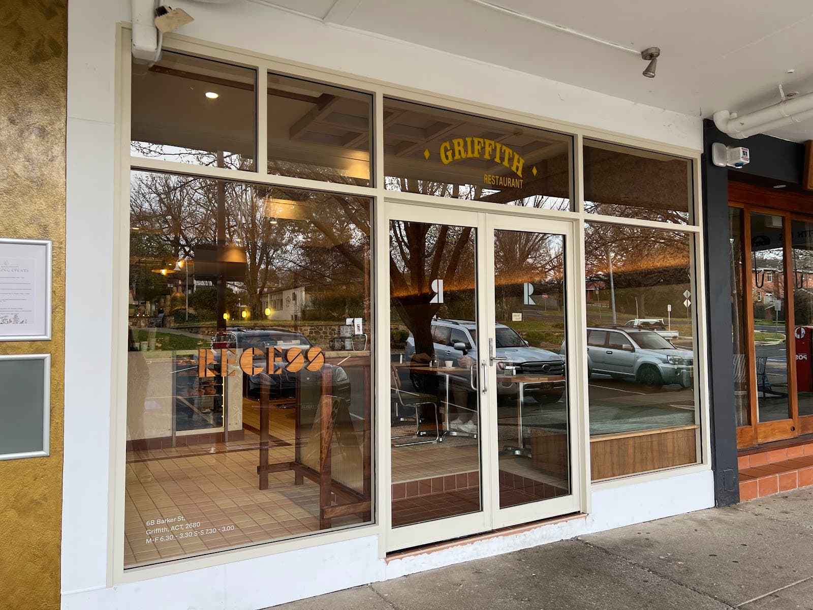 Recess Coffee — Manuka, Canberra