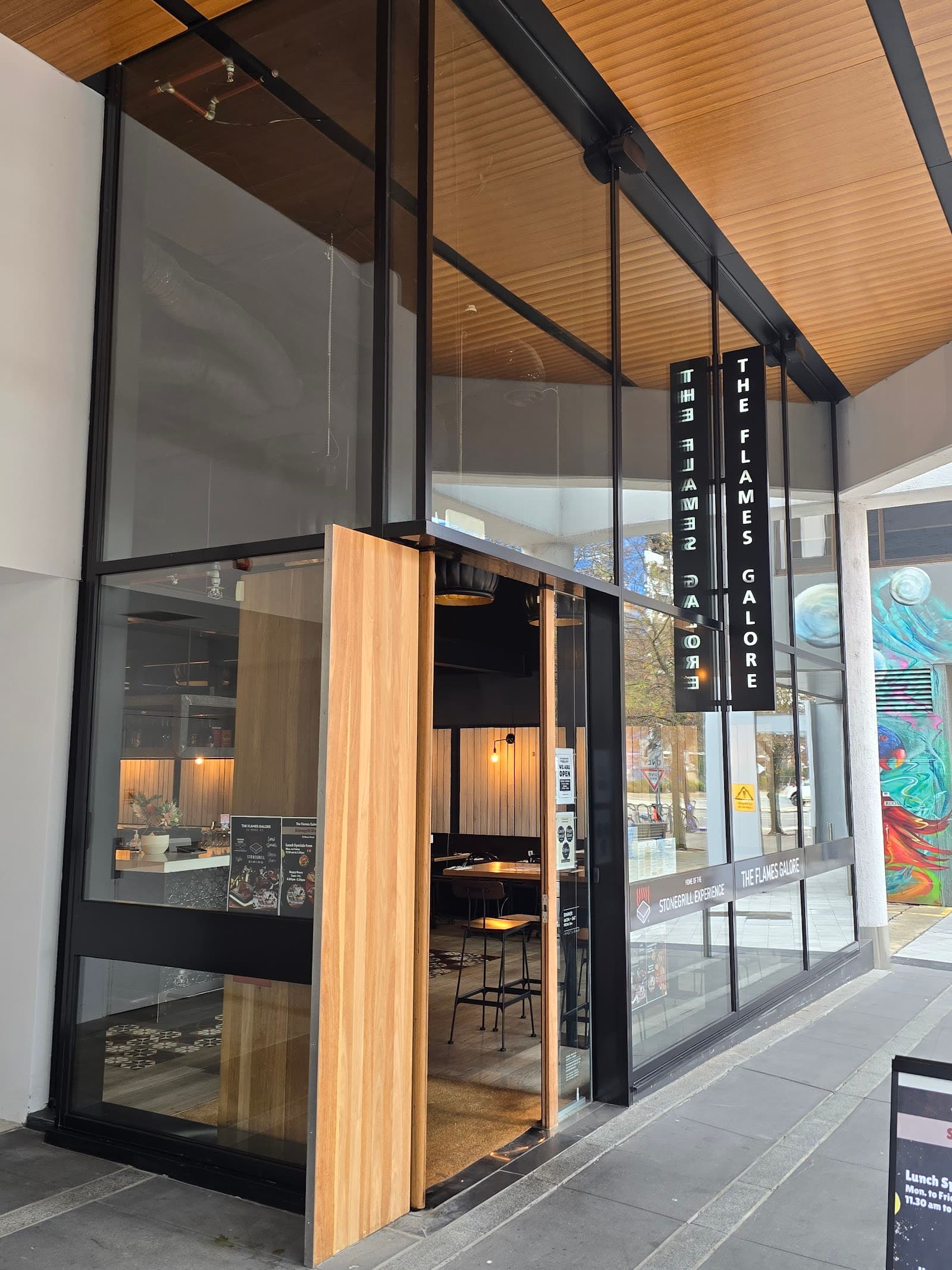 The Flames Galore (Stonegrill Dining) | Best Stonegrill Restaurant in Canberra — Civic, Canberra