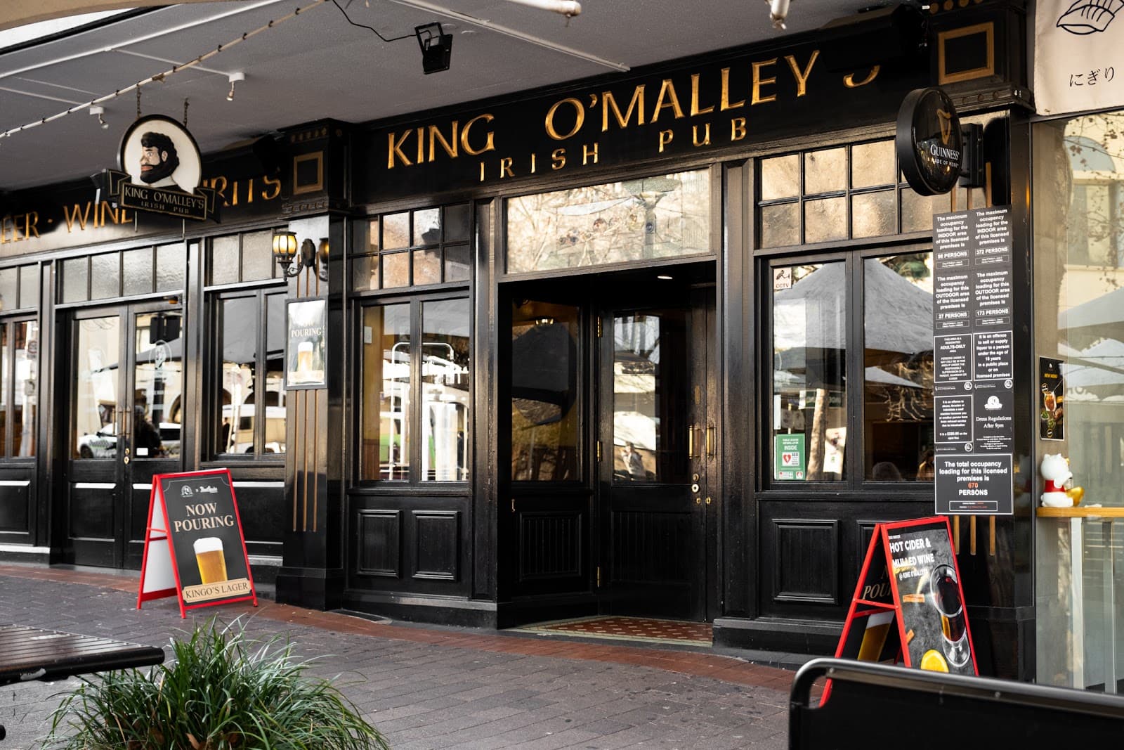 King O'Malley's — Braddon, Canberra