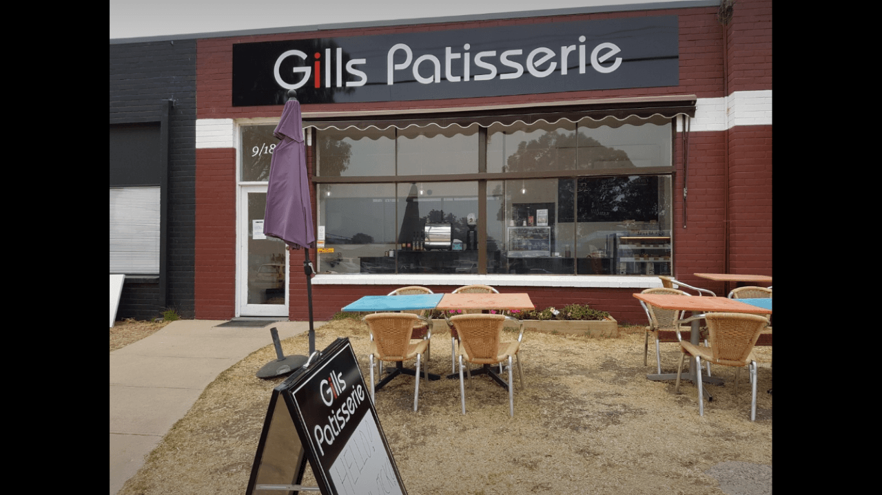 Gills Patisserie — Fyshwick, Canberra