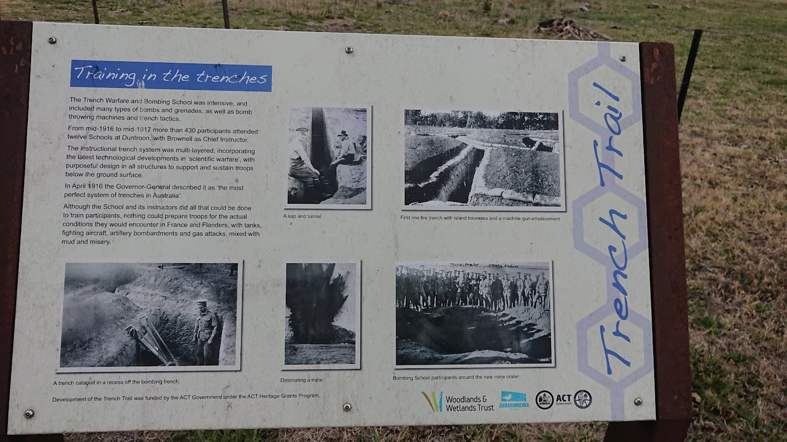 Trench Trail — Fyshwick, Canberra