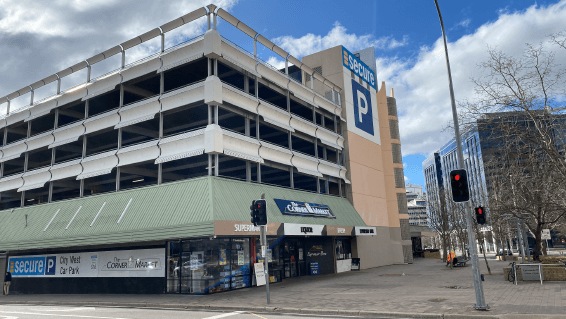 Secure Parking - City West Canberra Car Park — Civic, Canberra