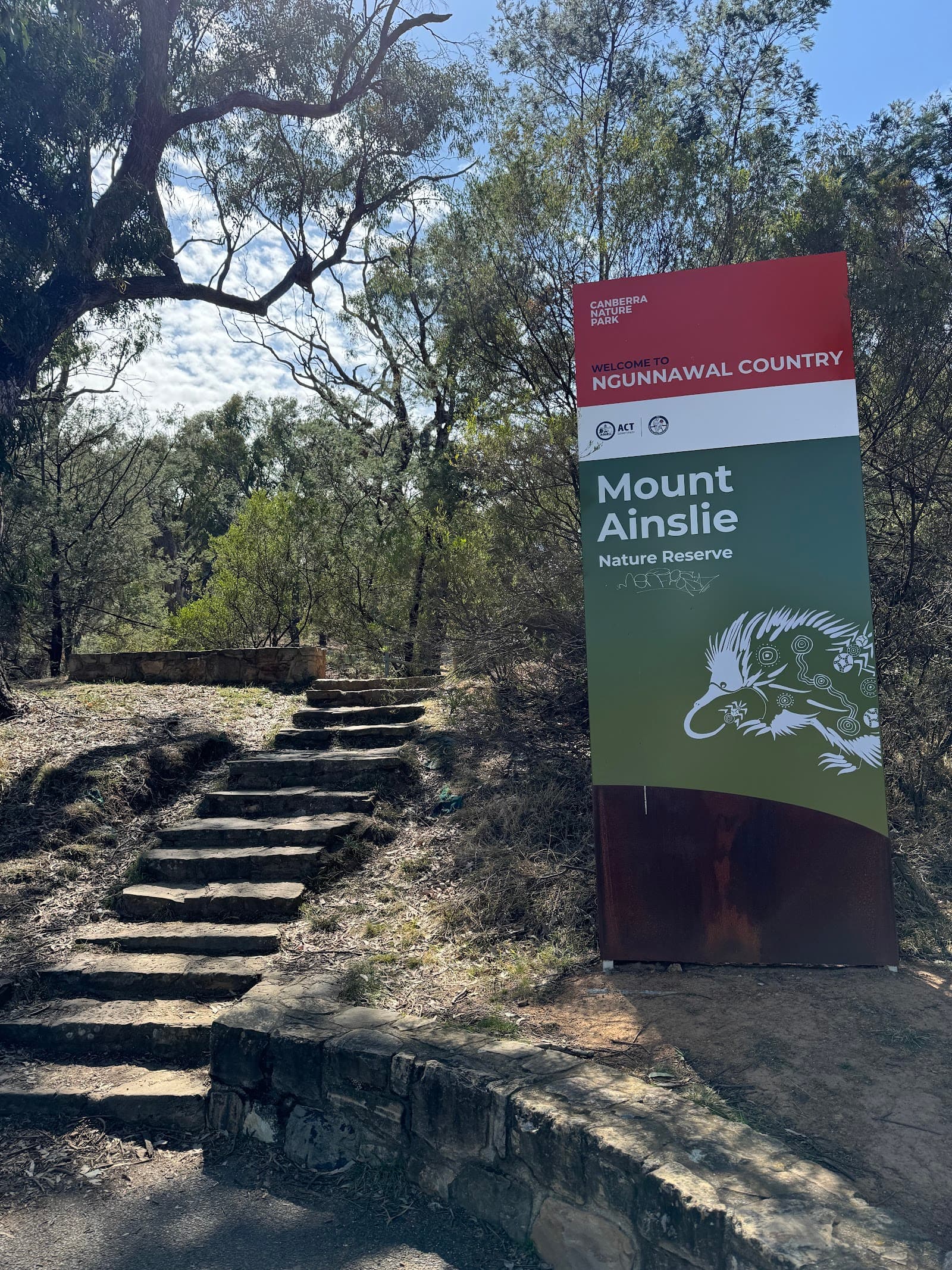 Mount Ainslie Kokoda Memorial Trail — Braddon, Canberra