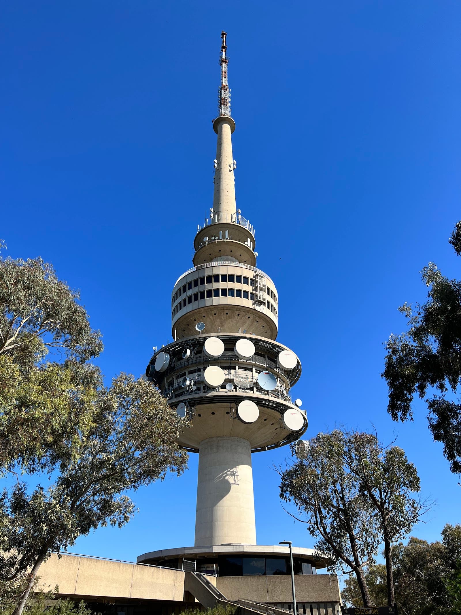 Canberra Tracks - Black Mountain Summit — Civic, Canberra