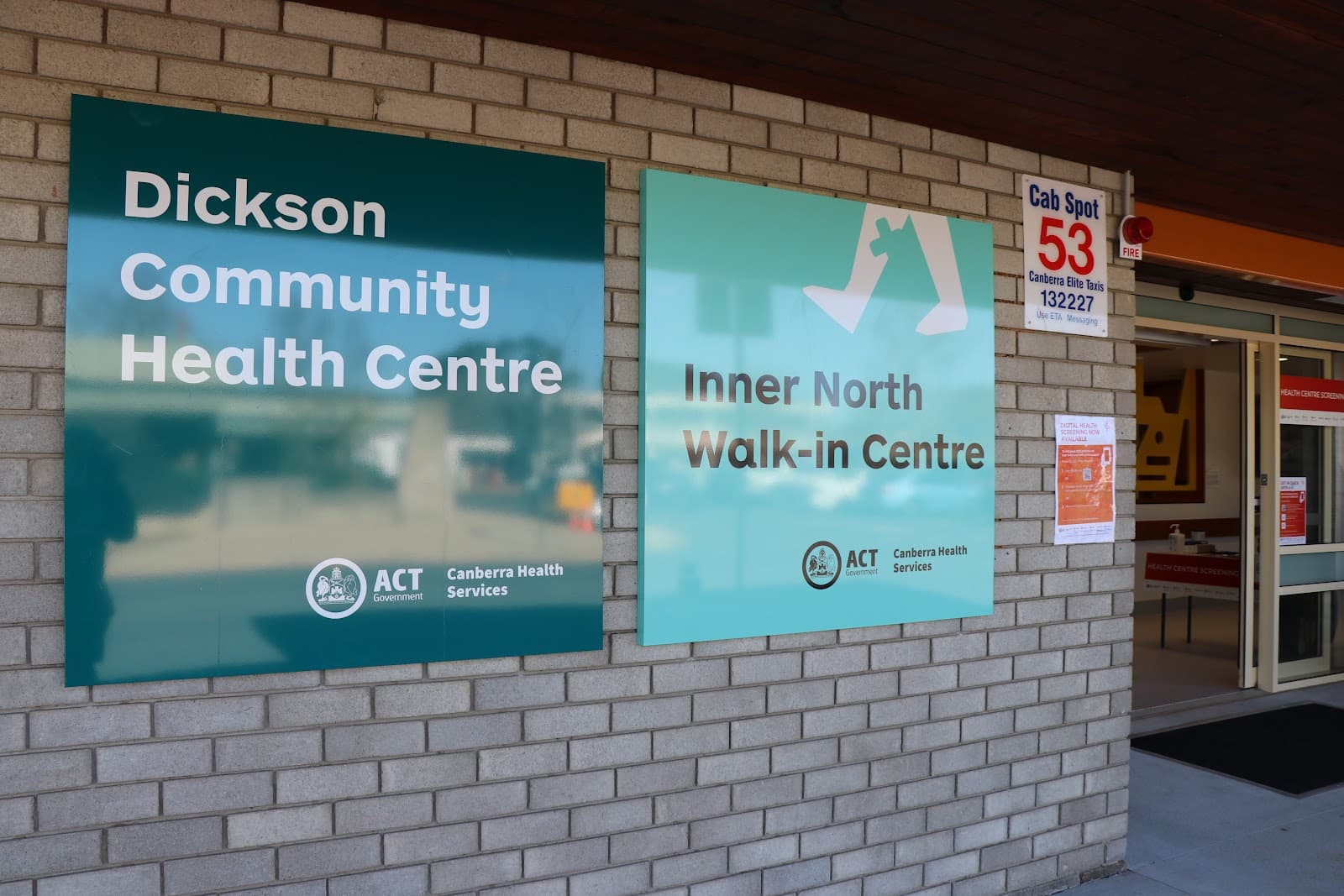 Inner North (Dickson) Walk-in Centre — Dickson, Canberra