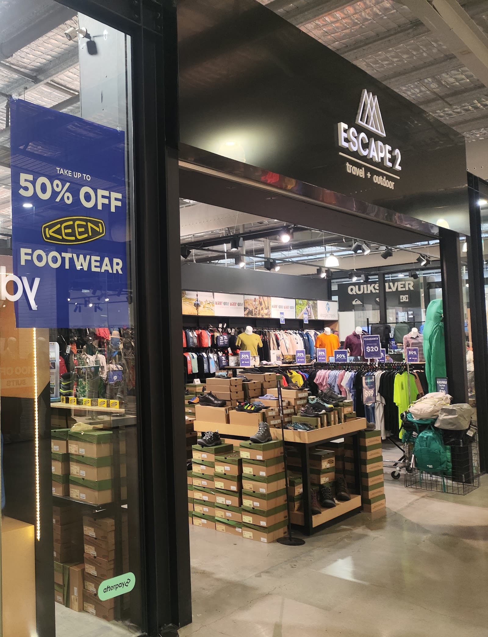 Escape2 — Fyshwick, Canberra