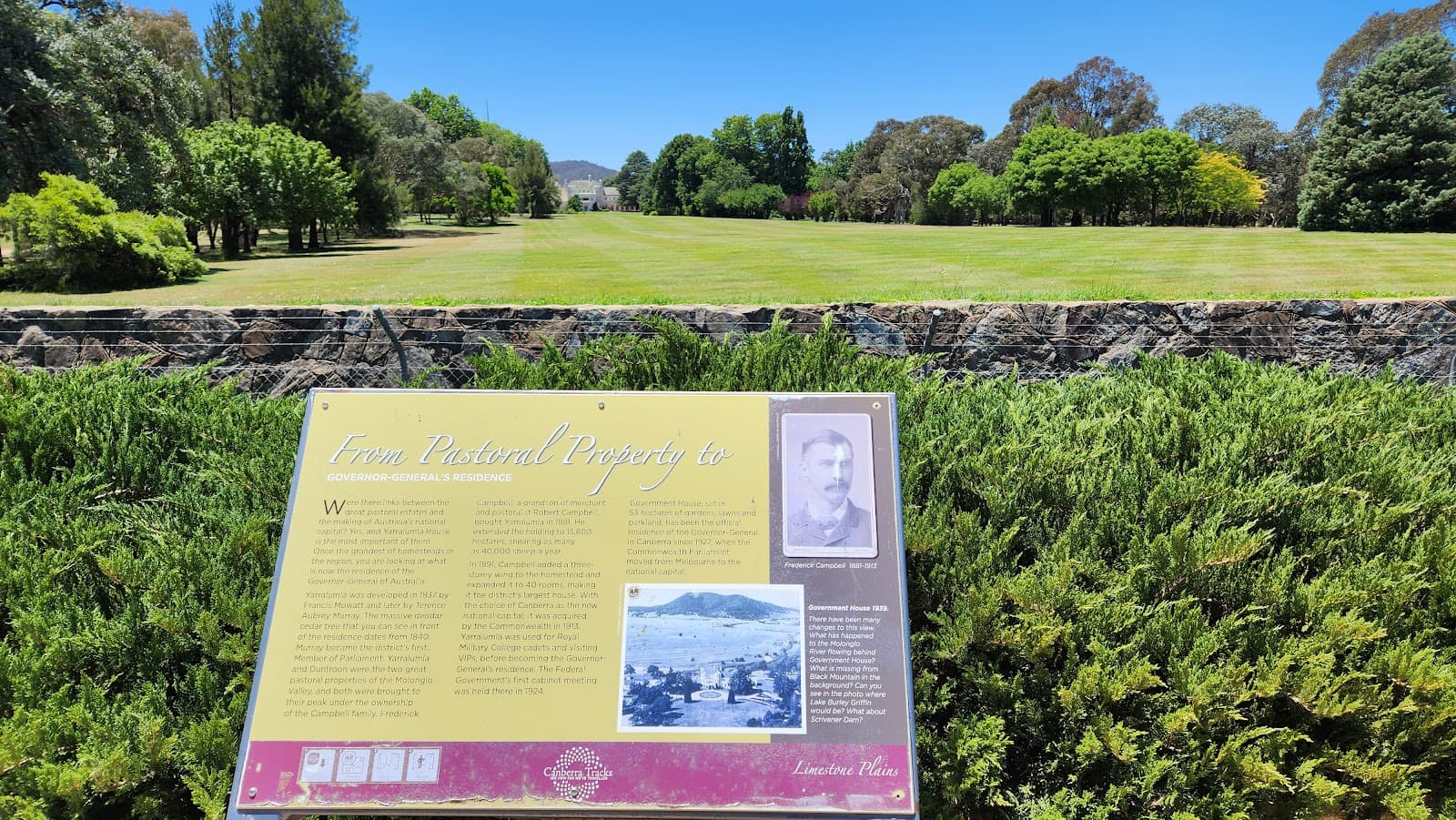 Government House Lookout — Fyshwick, Canberra