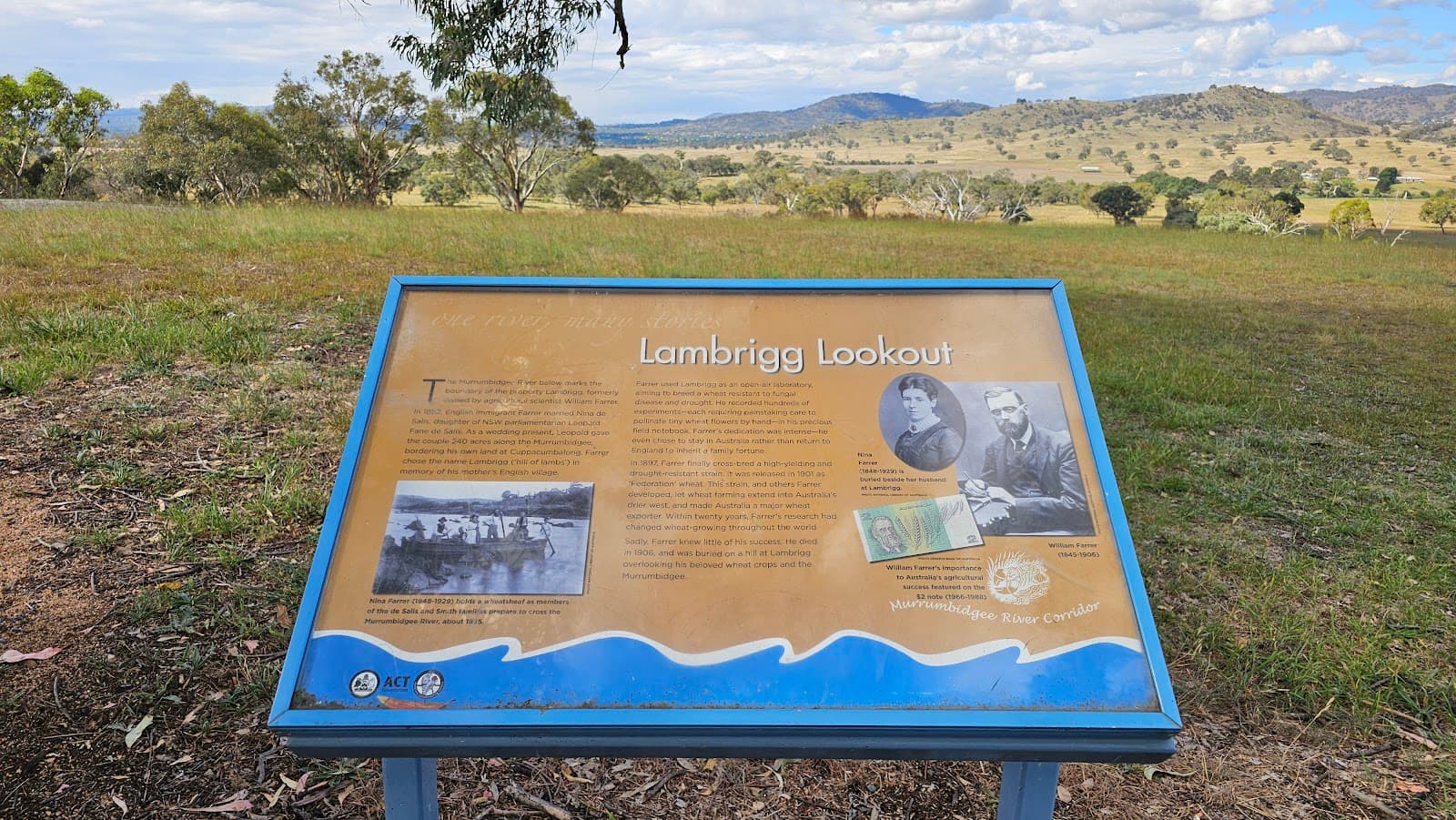 Lambrigg's Lookout — Barton, Canberra