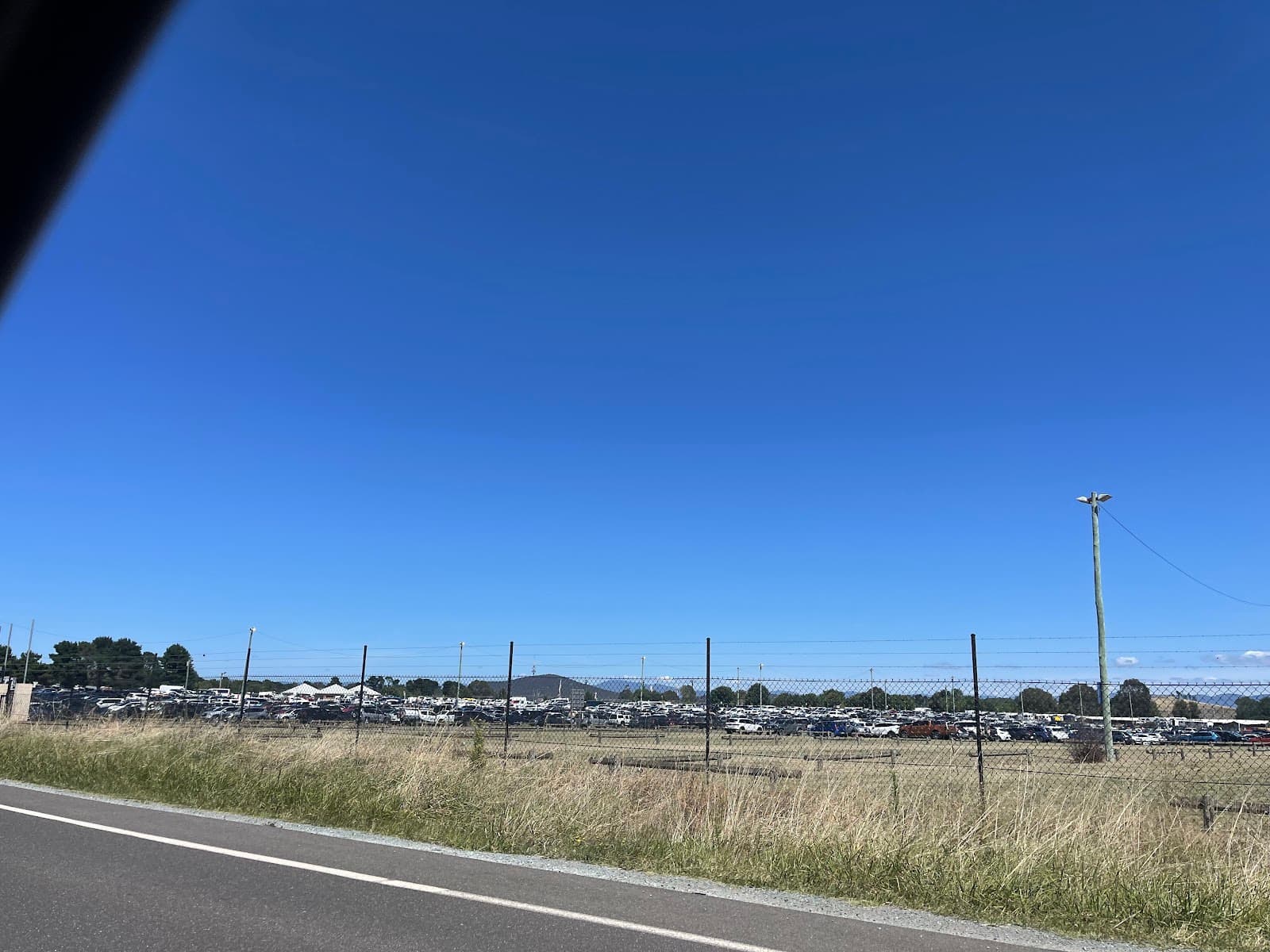 Saturday Farmers Market Parking Entrance — Gungahlin, Canberra