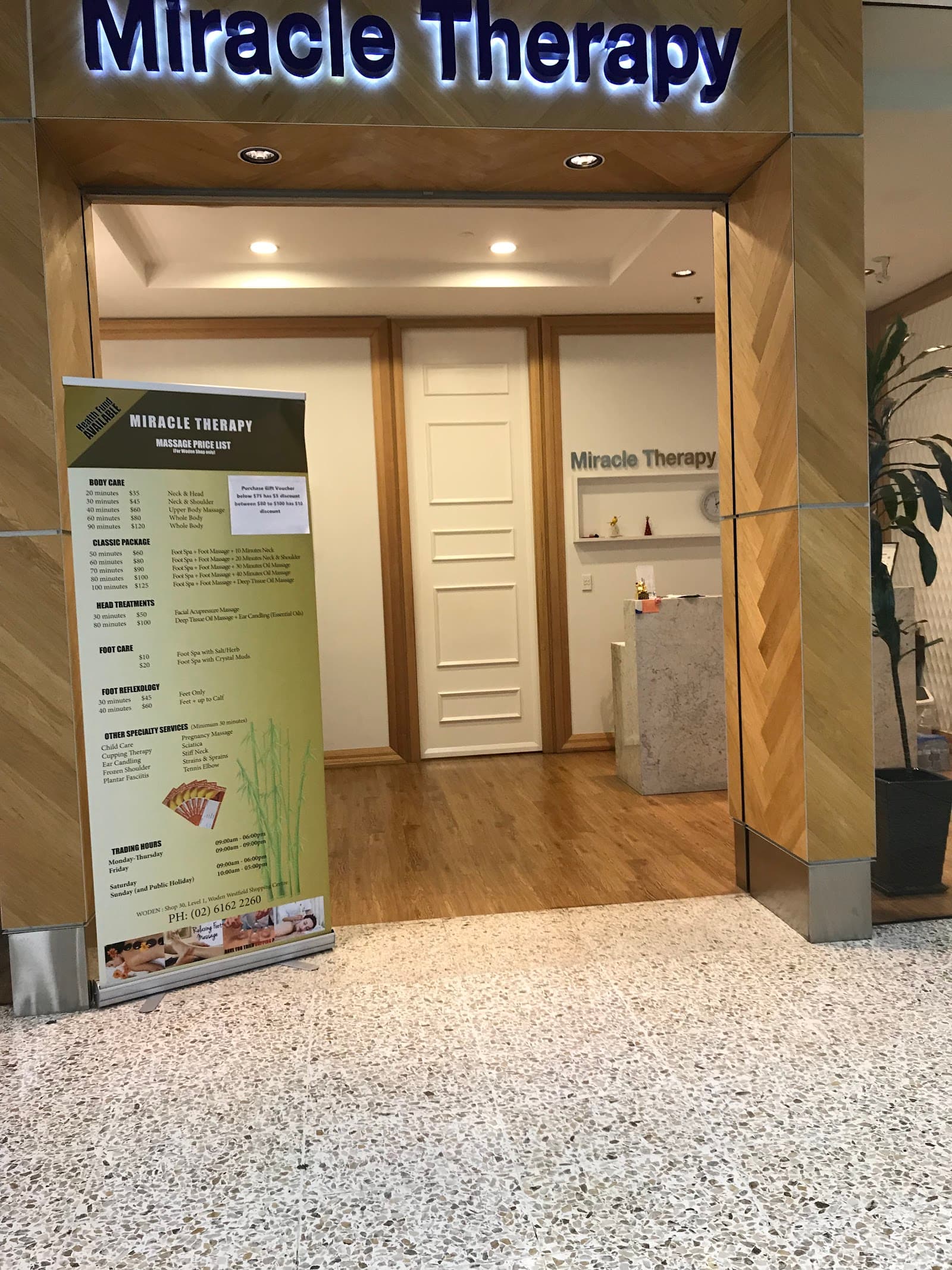 Miracle Therapy — Phillip, Canberra