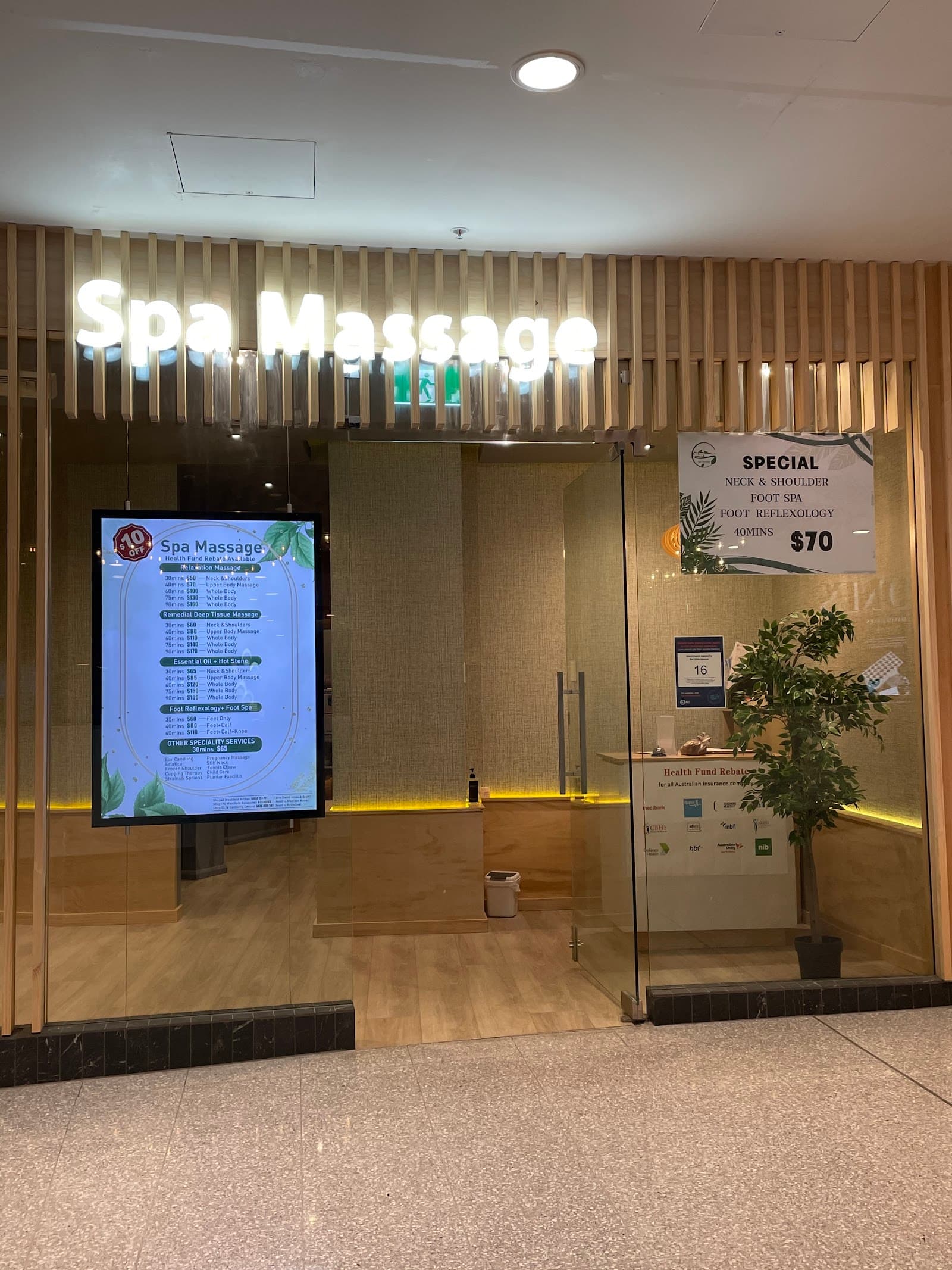 Spa Massage — Barton, Canberra