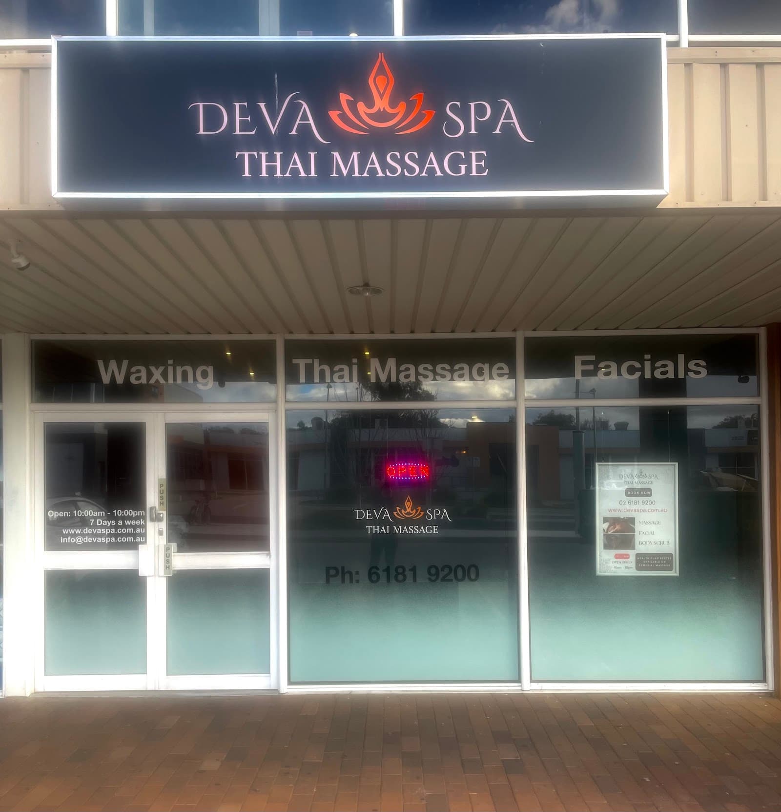 Deva spa & Thai massage — Tuggeranong, Canberra