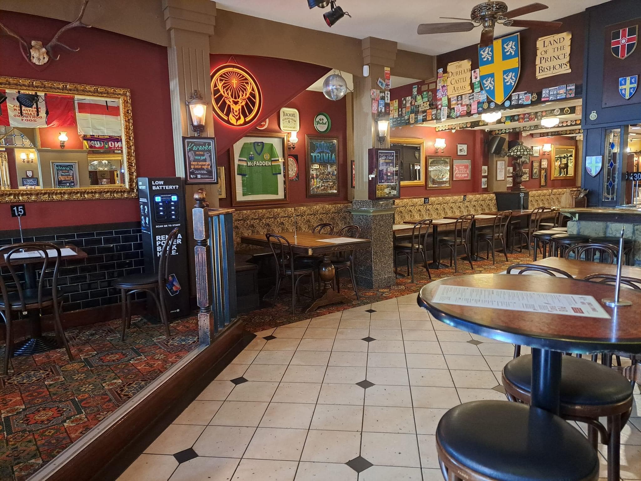 The Durham Castle Arms Pub