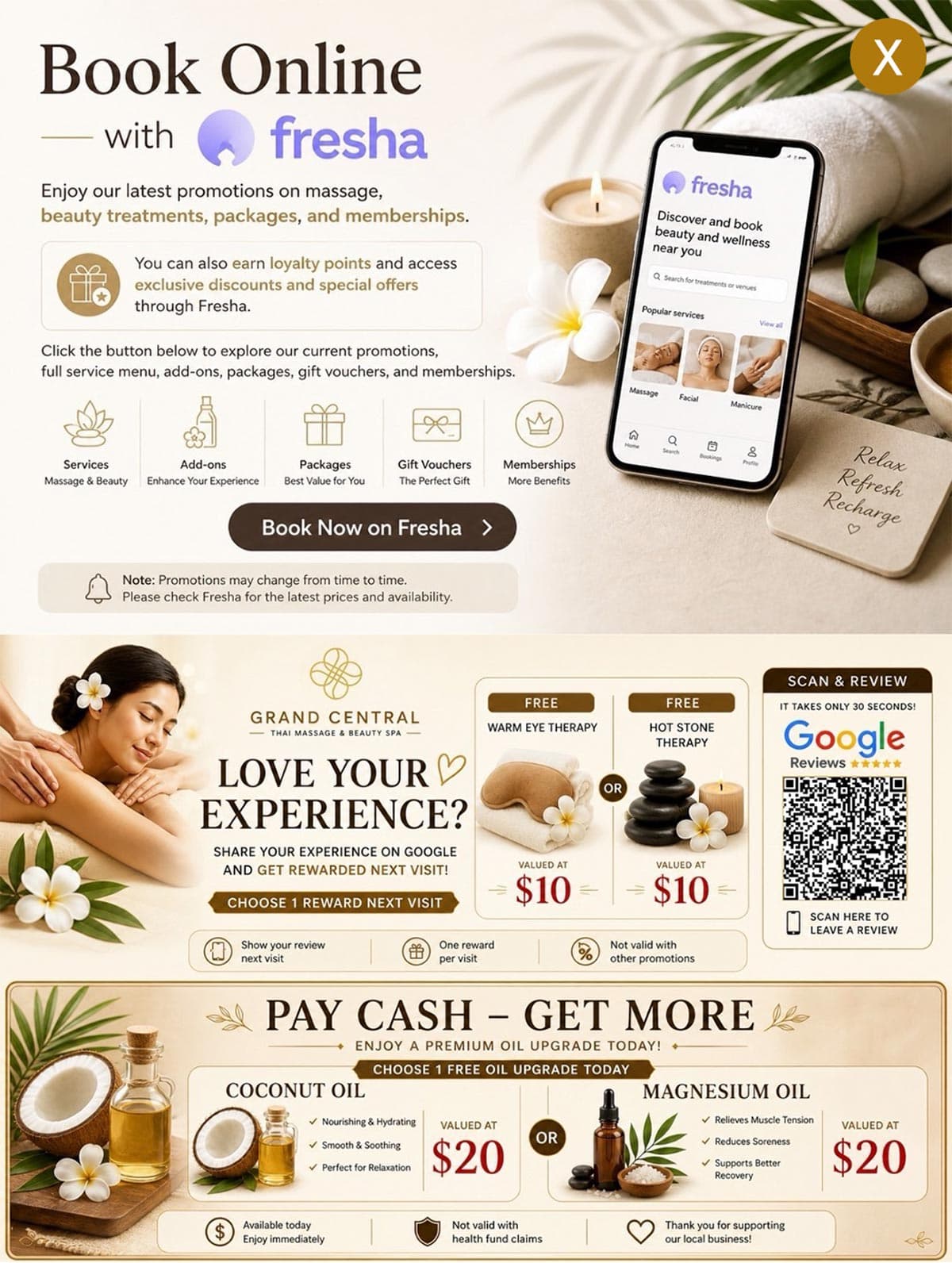 Grand Central Thai Massage & Beauty Spa